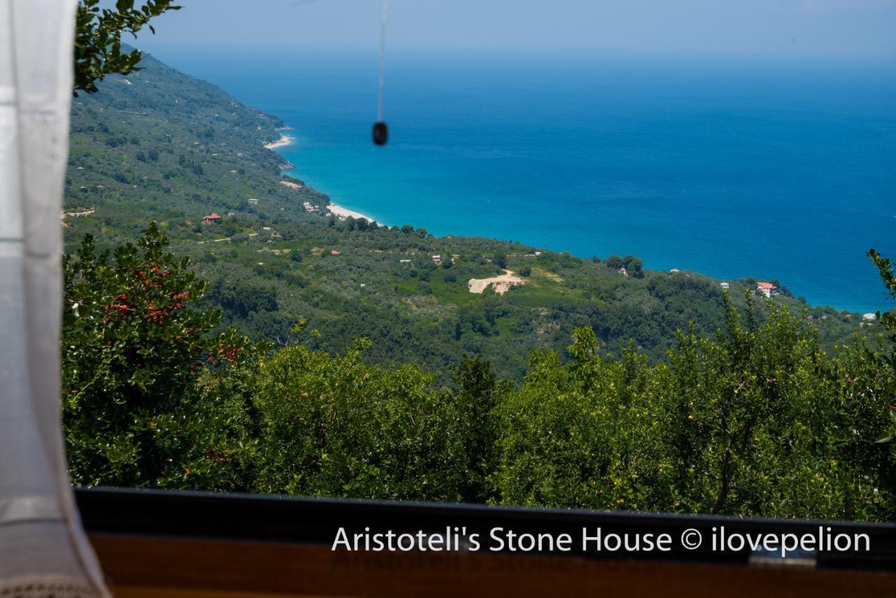 Aristoteli'S Stone House Makrirrakhi Bagian luar foto