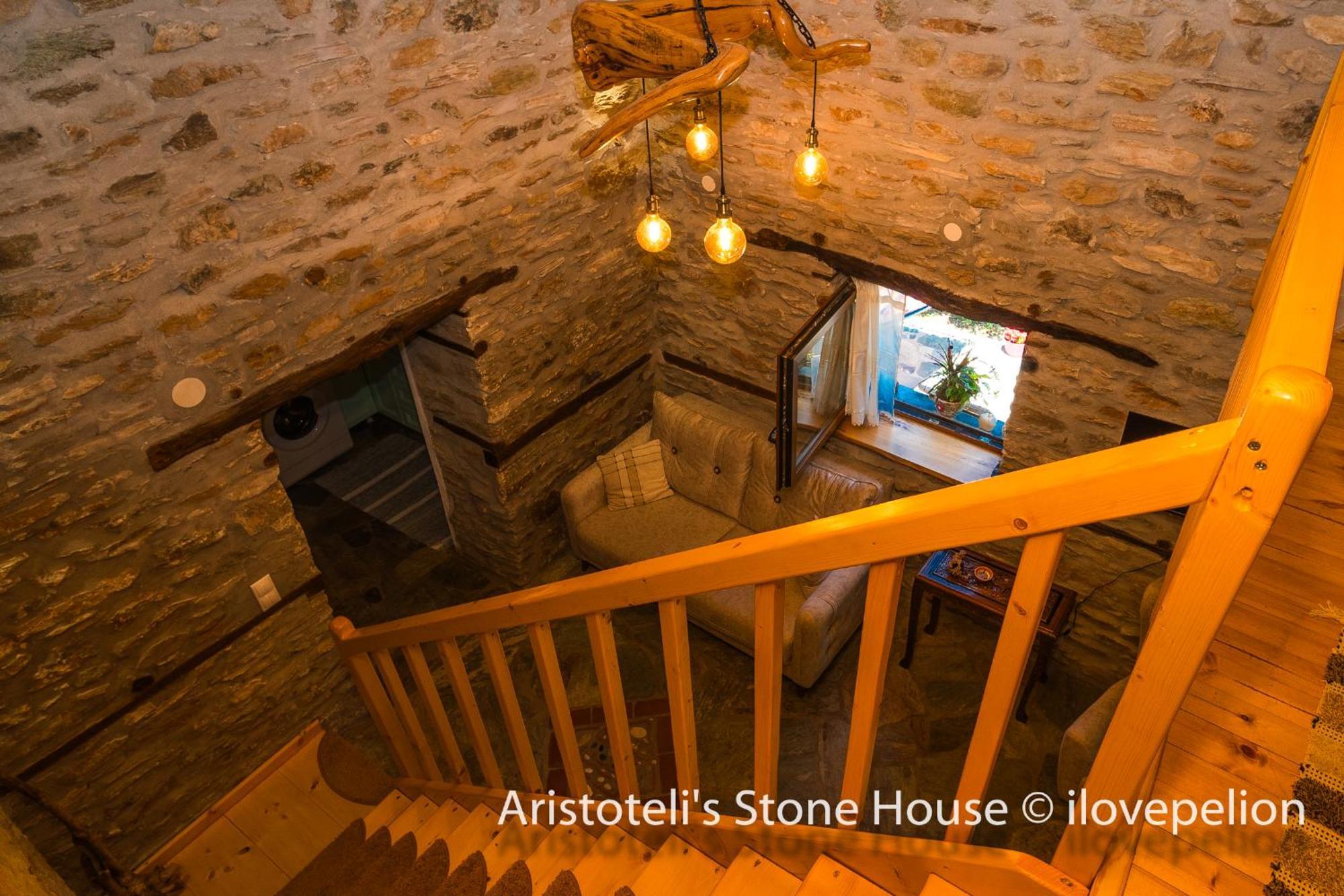 Aristoteli'S Stone House Makrirrakhi Bagian luar foto