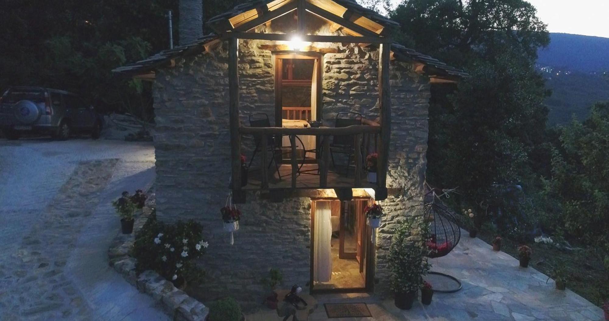 Aristoteli'S Stone House Makrirrakhi Bagian luar foto
